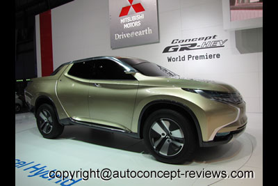Mitsubishi CA-MiEV and GR-HEV Concepts 2013